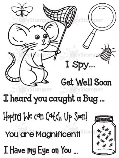 Bug Catcher Stamp set by InkyStamper