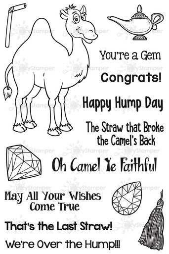 Camel Stamp Set by InkyStamper