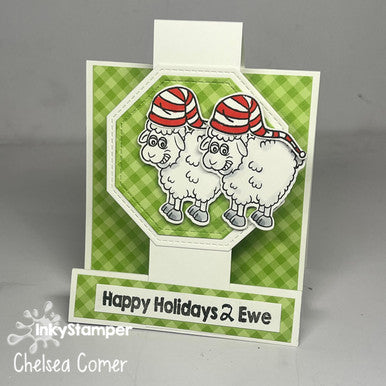 Ewe stamped project by InkyStamper