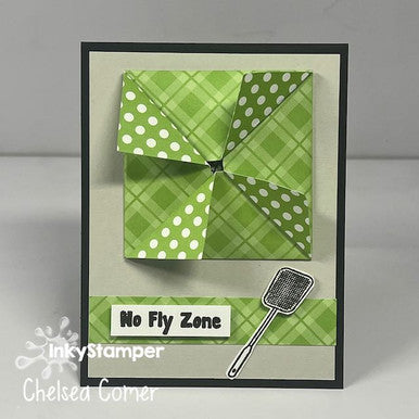 Pinwheel Pop Card Closed