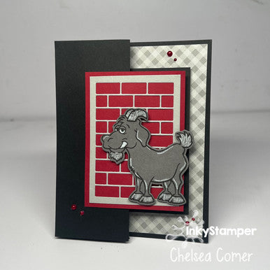 Double Decker Pop-Up Goat Card