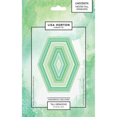 Tall Hexagon Dies by Lisa Horton