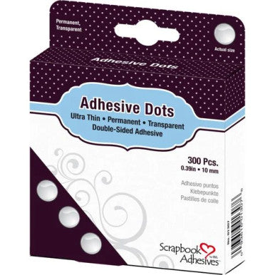 Medium Ultra Thin Adhesive Dots by 3L Scrapbook Adhesives