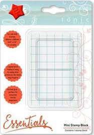Mini Tonic Stamp Block Acrylic