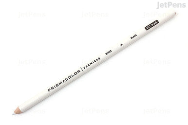 White Prismacolor Pencil