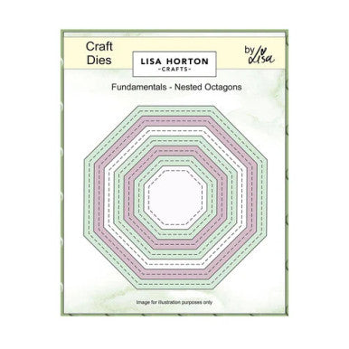 Nested Octagons by Lisa Horton