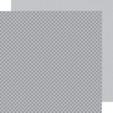 Doodlebug Design - Monochromatic Collection - 12 x 12 - Stone Grey