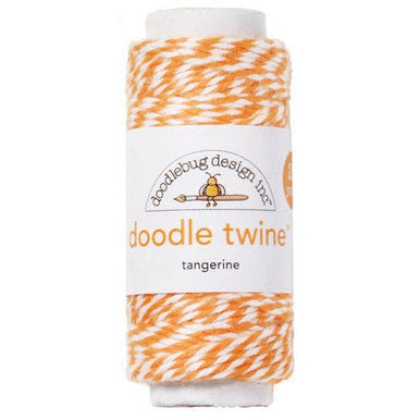 Tangerine Doodle Twine by Doodlebug