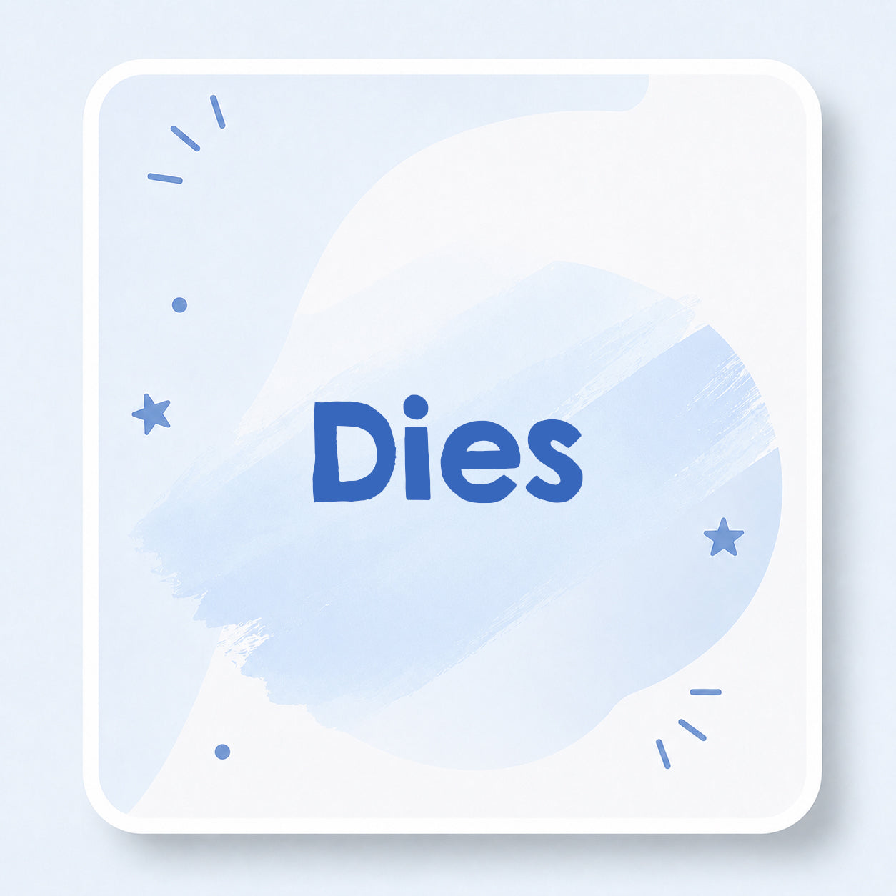A collection of metal dies for your crafty projects.