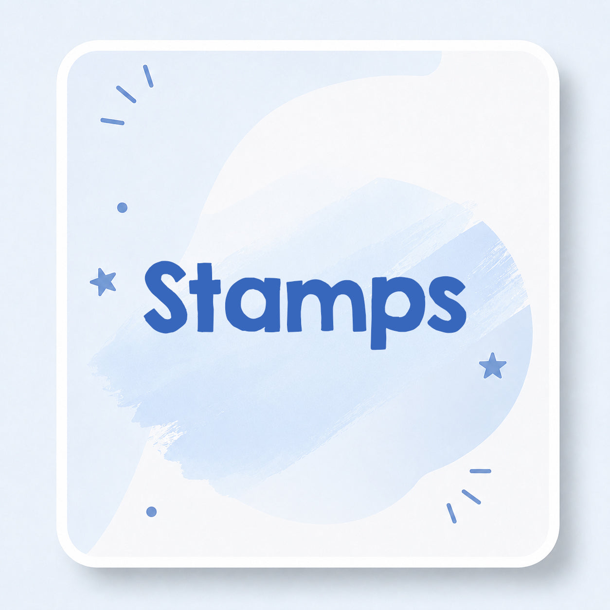 A collection of high quality clear stamps for your crafty projects.
