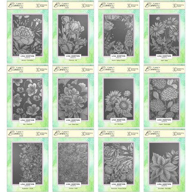 12 Months of Floral Blooms by Lisa Horton 2026