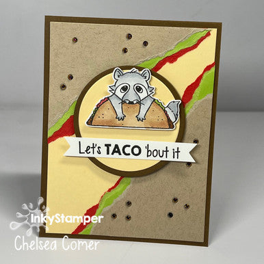Let's Taco bout it card by InkyStamper