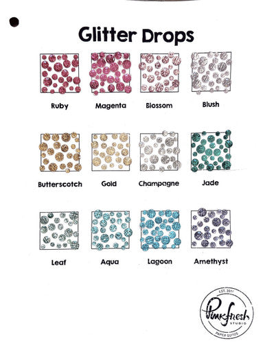 Glitter Drops by Pink Fresh Studios