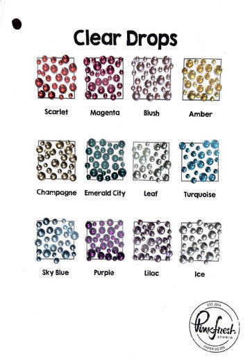 Clear Drops by Pink Fresh Studios