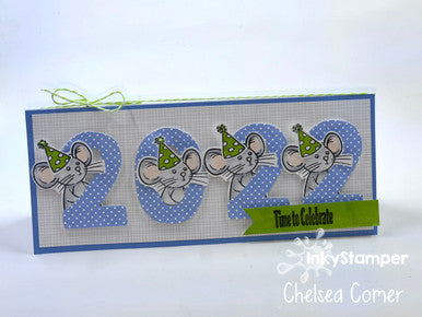 2022 card using Ralph Solo stamp set by InkyStamper