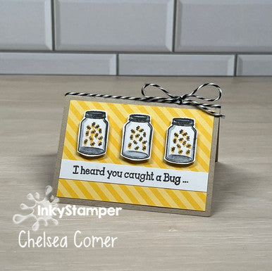 bug jars using Bug Catcher stamp set by InkyStamper