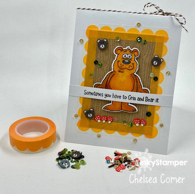 fun and easy project using InkyStamper stamps