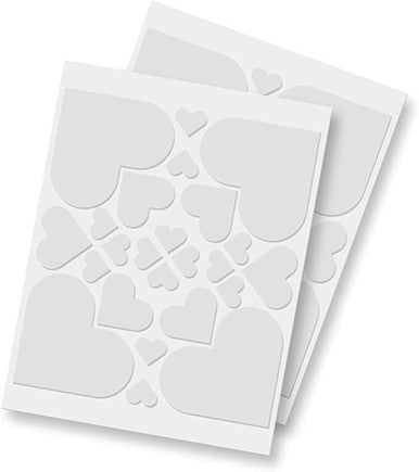 foam hearts by Scrapbook Adhesives