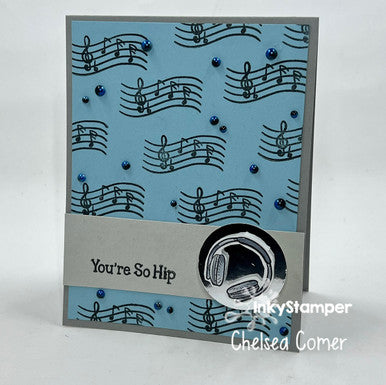 Boy Card  using Hippo stamp set by InkyStamper