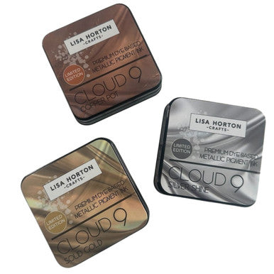Festive Holiday Metallic Trio Ink by Lisa Horton - Limited Edition