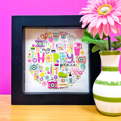 Doodlebug Shadowbox Kit - Color Me Crafty