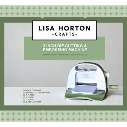 Lisa Horton Crafts - Die Cutting and Embossing Machine with Plates