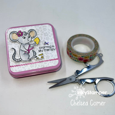 craft emergency kit using Craft Room stamp set by InkyStamper
