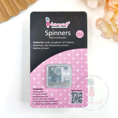Transparent Spinners by Dress My Craft
