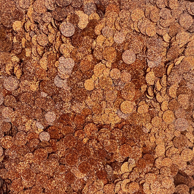 Copper Sparkle Spots by Trinity