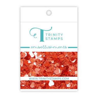 Ruby Hearts by Trinity Stamps