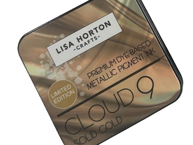 Solid Gold Metallic Ink by Lisa Horton - Limited Edition