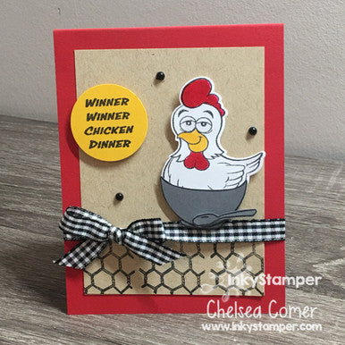 creation made with Chicken stamps by InkyStamper