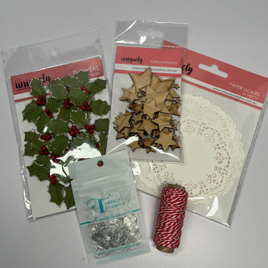 Some Bonus Embellishments to be included in your kit