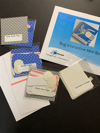 Color instructions, pre-cut and pre-scored pieces ... super easy to folow along