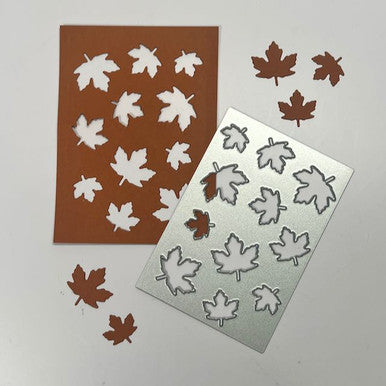 Frameworks 2 by InkyStamper includes falling leaves