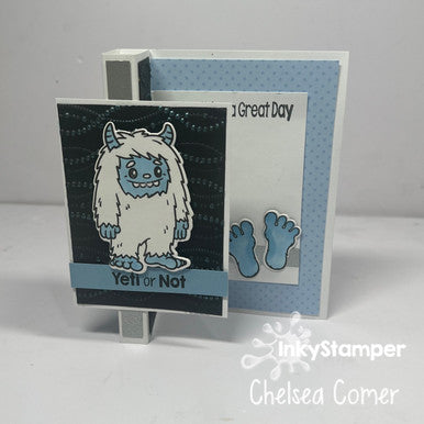 Yeti Interactive column card by InkyStamper