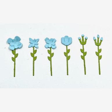 Miscellaneous Flower dies by InkyStamper