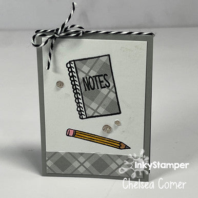 Mini Bonus Note Card by InkyStamper