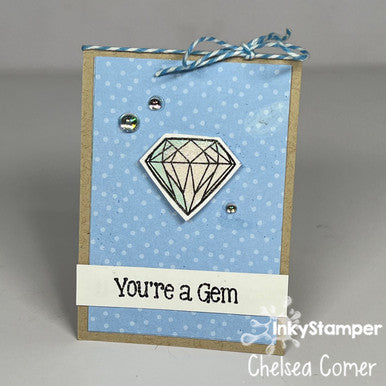 Mini Bonus Note Card by InkyStamper