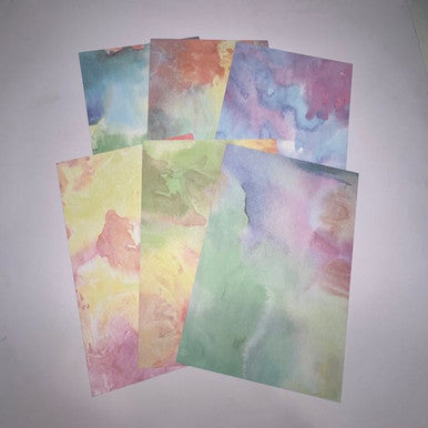 Splash of Colour Color watercolor effect cardstock
