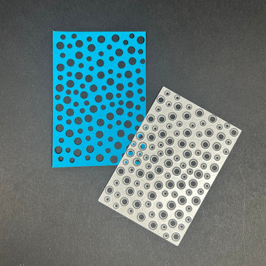 Frameworks 1 by InkyStamper includes bubbles die
