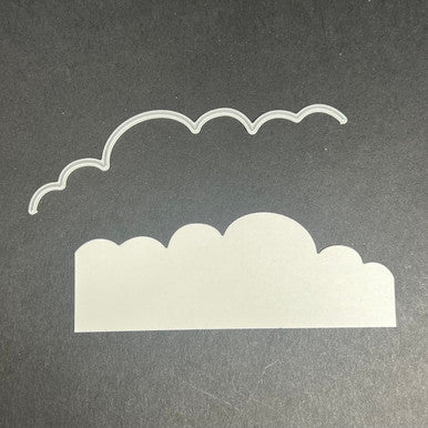 Essentials Dies by InkyStamper includes a cloud die