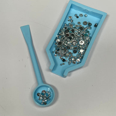InkyStamper Tray & Tools for Embellishments and Embossing Powder