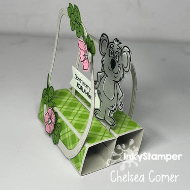 Koala-fied Pop-Up Koala Card with fun layout