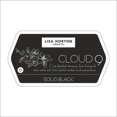 Cloud 9 Lisa Horton Solid Black Crisp Ink