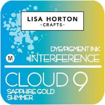 Lisa Horton Cloud 9 Interference Ink - Sapphire Gold Shimmer