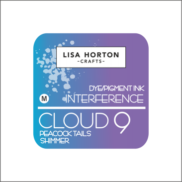 Lisa Horton Cloud 9 Interference Ink - Peacock Tails Shimmer