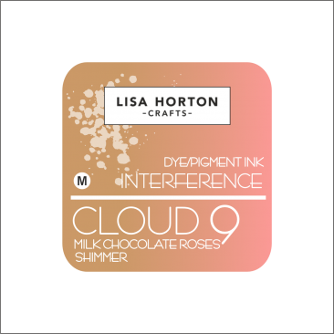 Lisa Horton Cloud 9 Interference Ink - Milk Chocolate Roses Shimmer