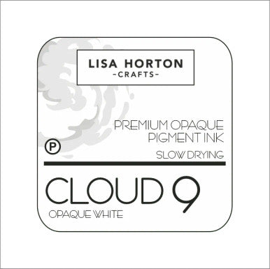 Cloud 9 Pigment Opaque White Ink by Lisa Horton