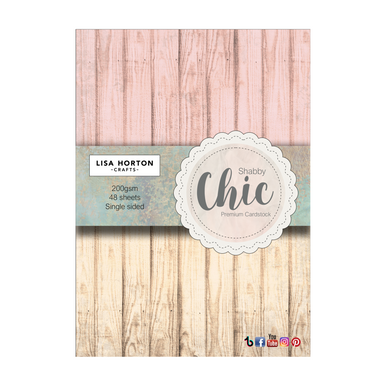 shabby Chic Cardstock by Lisa Horton